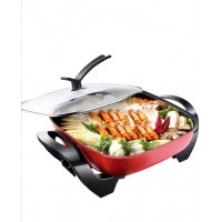 Household Korean style 5L non-stick electric hot pot