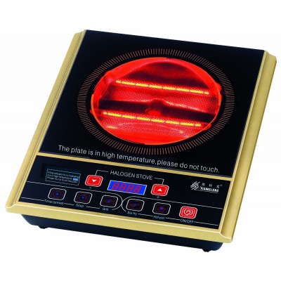 Hot sale ceramic glass panel national halogen induction cooker